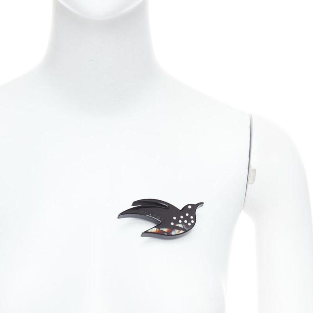 Celine Crystal Bird Pin Brooch